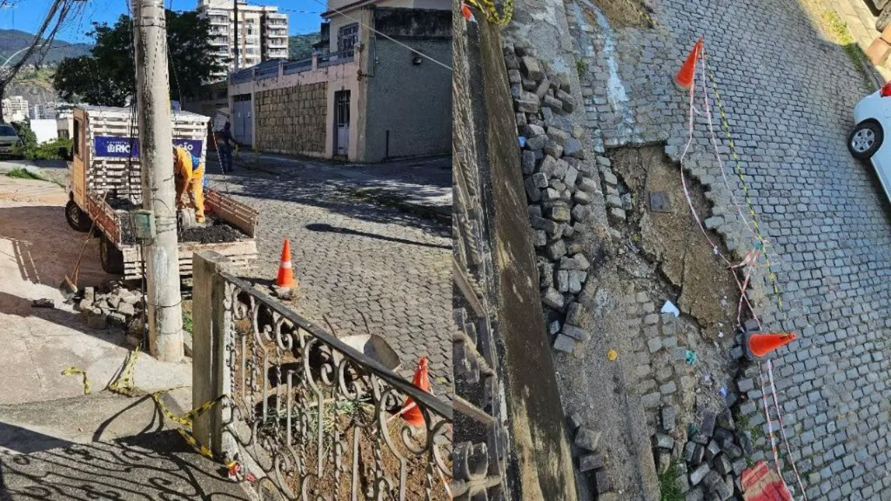 Negligência e Perigo na Rua Viana Drumond