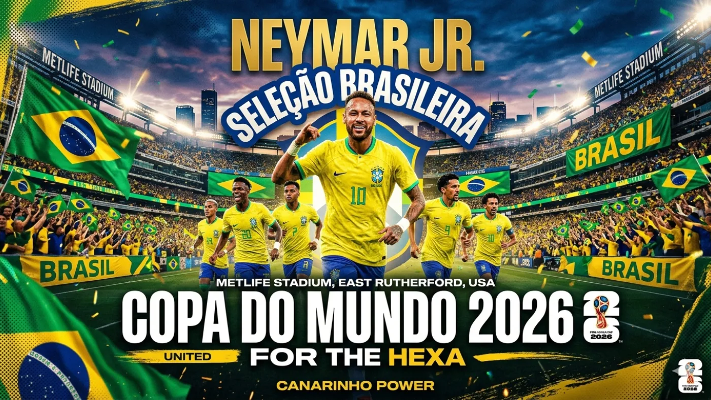 A Última Dança do Camisa 10: Neymar é convocado para a Copa do Mundo de 2026 sob rastro de dúvidas e recordes