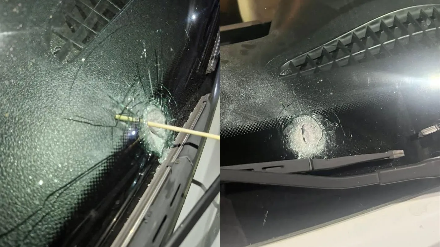 Bala perdida atinge para-brisa de carro com três crianças na Rua Maxwell e reforça clima de medo no Andaraí